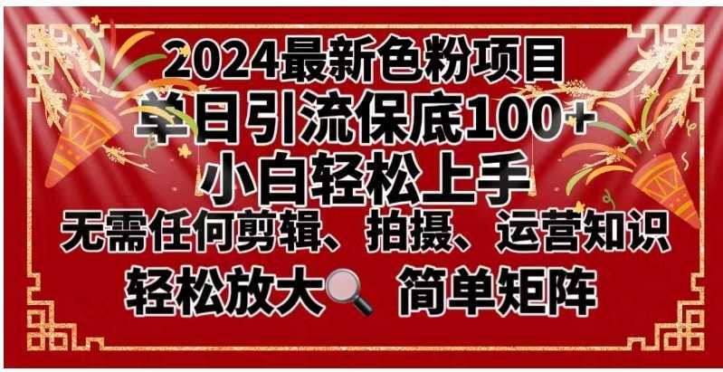 2024最新换脸项目，小白轻松上手，单号单月变现3W＋，可批量矩阵操作放大