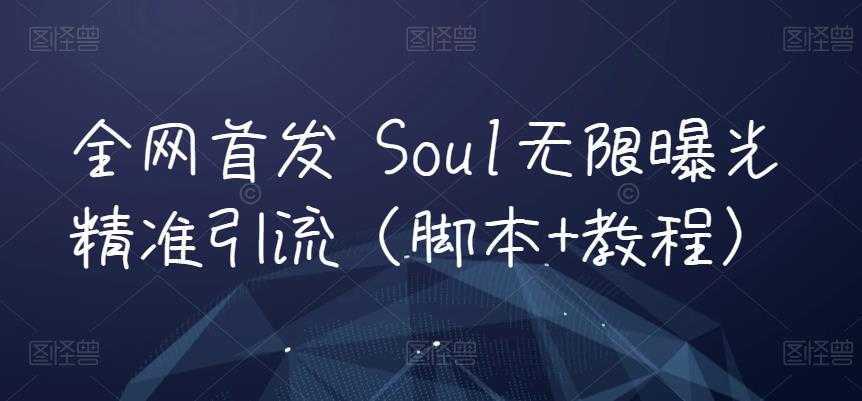 全网首发 Soul无限曝光精准引流