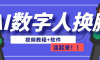 AI数字人换脸，可做直播